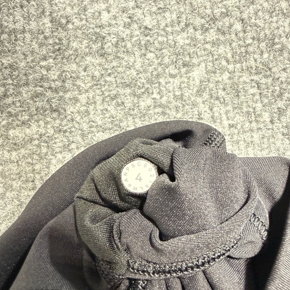 Lululemon Align Leggings Womens Black Cropped Size 4 - Picture 7 of 7
